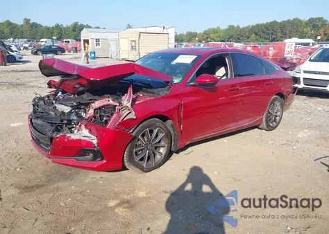 2021 Honda Accord Ex-L z USA, uszkodzony, nr VIN 1HGCV1F51MA123489